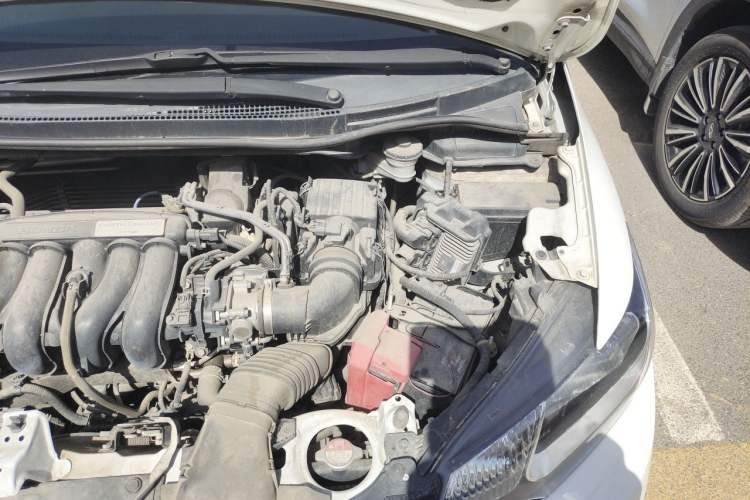 Used Honda Fit 2014 1.5L LX CVT Comfort Model Engine Bay Left