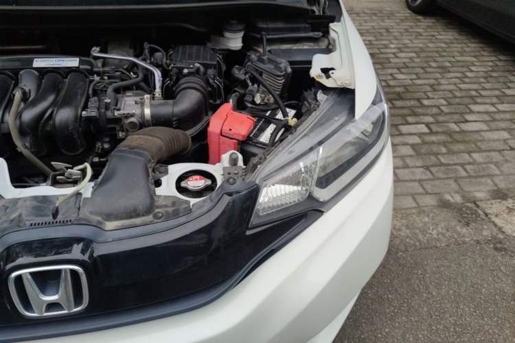 Used Honda Fit 2014 1.5L LX CVT Comfort Model Engine Bay Left
