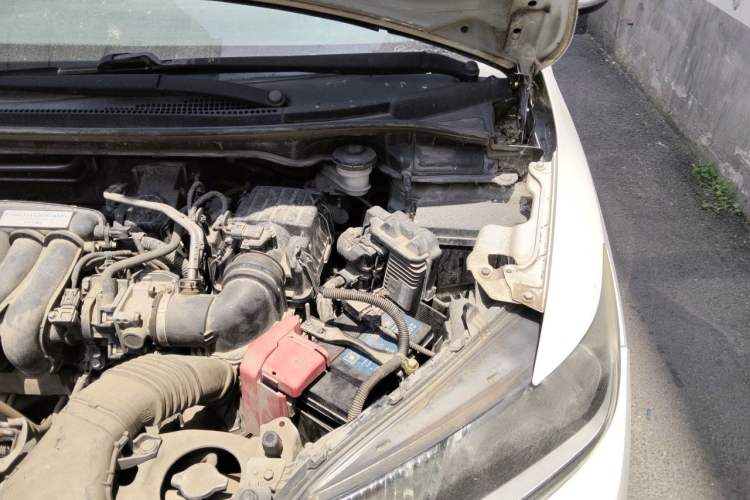 Used Honda Fit 2014 1.5L LX CVT Comfort Model Engine Bay Left