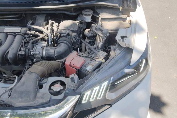 Used Honda Fit 2014 1.5L LX CVT Comfort Model Engine Bay Left
