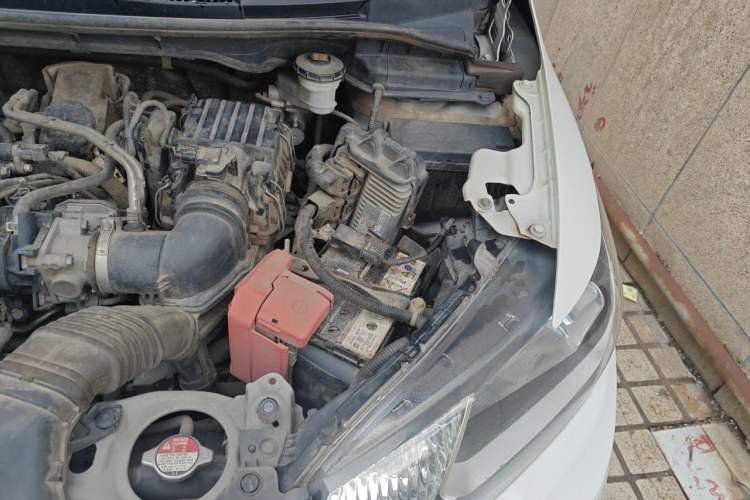 Used Honda Fit 2014 1.5L LX CVT Comfort Model Engine Bay Left