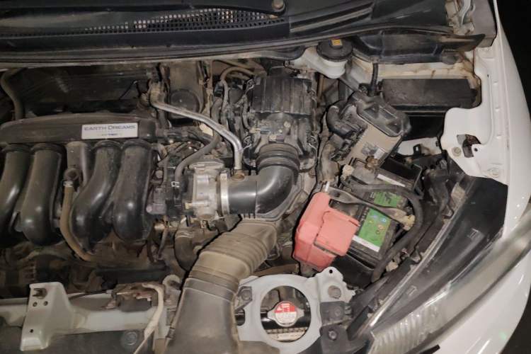 Used Honda Fit 2014 1.5L LX CVT Comfort Model Engine Bay Left