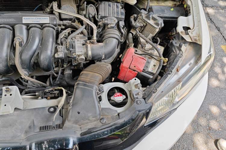 Used Honda Fit 2014 1.5L LX CVT Comfort Model Engine Bay Left