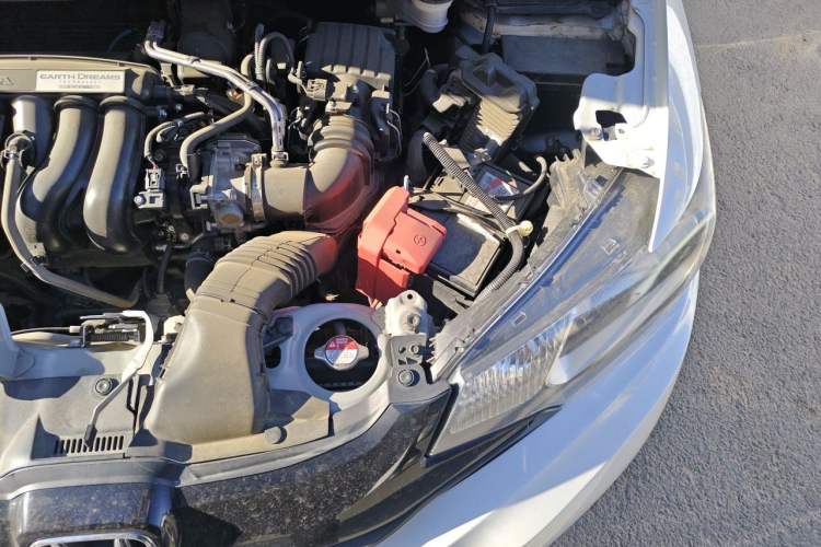 Used Honda Fit 2014 1.5L LX CVT Comfort Model Engine Bay Left