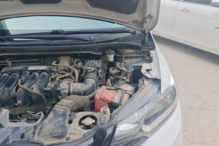 Used Honda Fit 2014 1.5L LX CVT Comfort Model Engine Bay Left