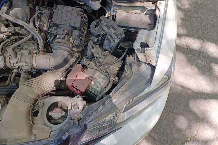 Used Honda Fit 2014 1.5L LX CVT Comfort Model Engine Bay Left