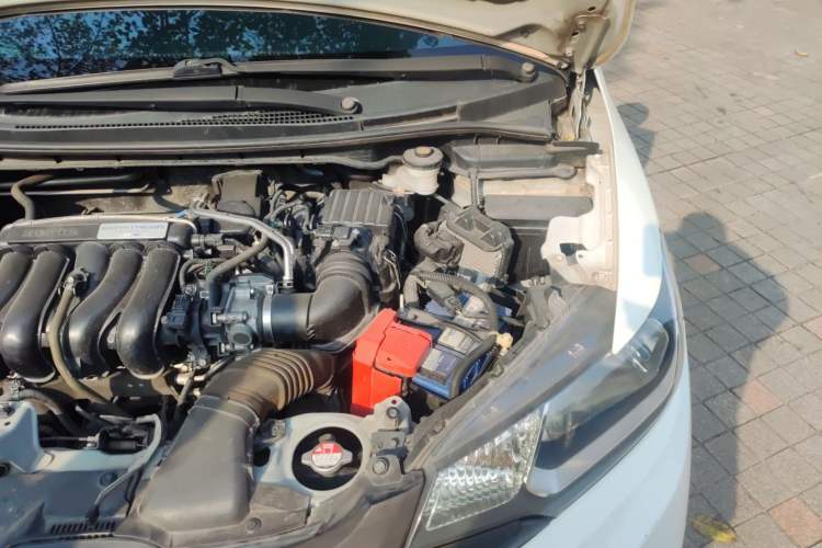 Used Honda Fit 2014 1.5L LX CVT Comfort Model Engine Bay Left
