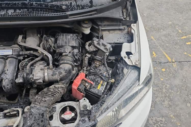 Used Honda Fit 2014 1.5L LX CVT Comfort Model Engine Bay Left