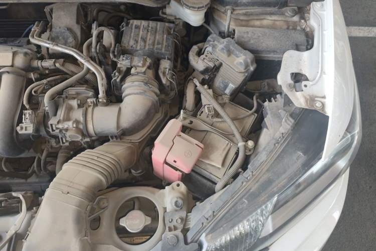 Used Honda Fit 2014 1.5L LX CVT Comfort Model Engine Bay Left
