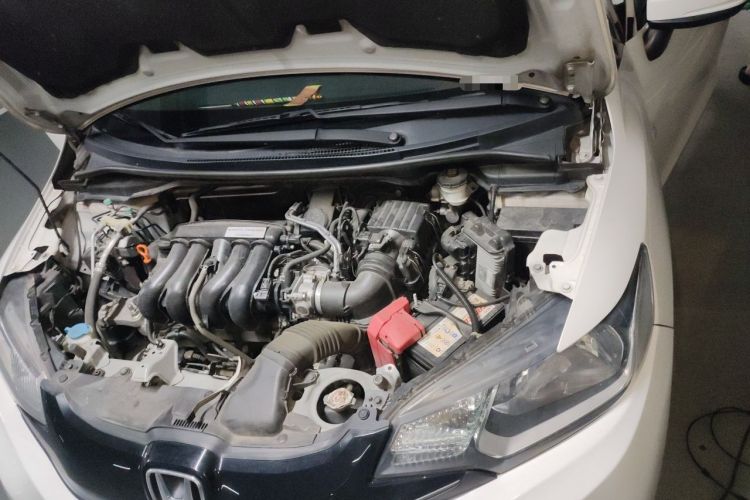 Used Honda Fit 2014 1.5L LX CVT Comfort Model Engine Bay Left