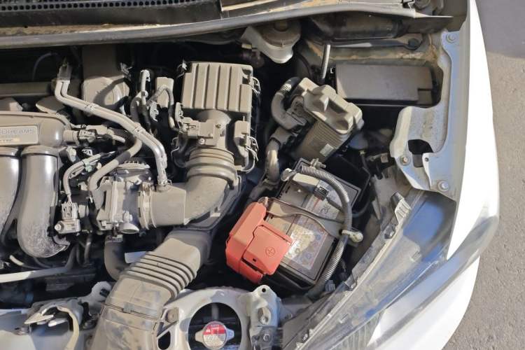 Used Honda Fit 2014 1.5L LX CVT Comfort Model Engine Bay Left