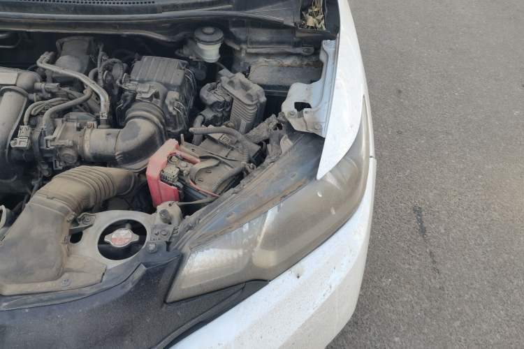 Used Honda Fit 2014 1.5L LX CVT Comfort Model Engine Bay Left
