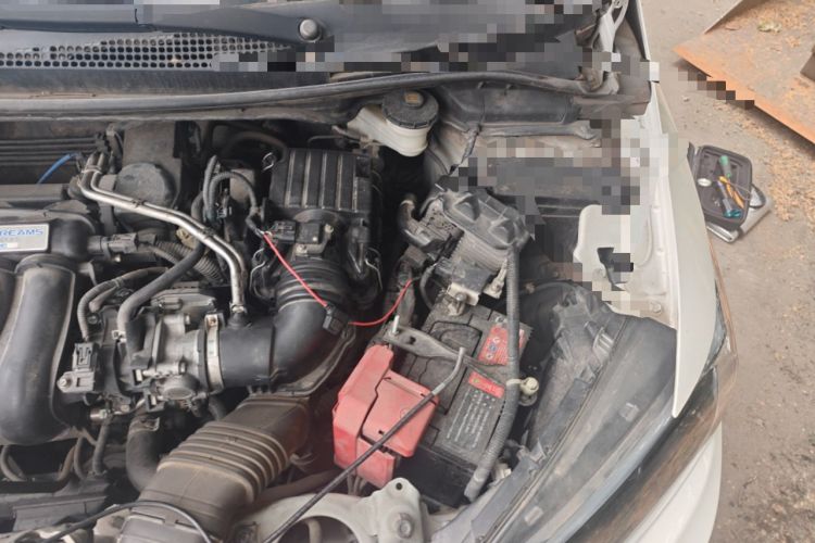 Used Honda Fit 2014 1.5L LX CVT Comfort Model Engine Bay Left