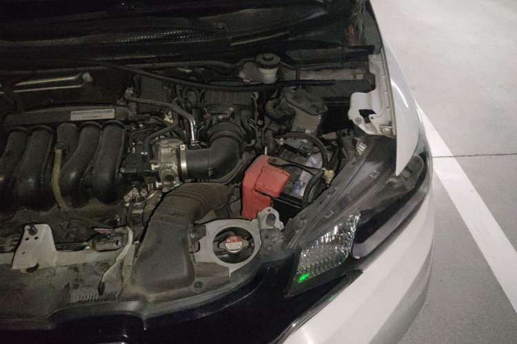 Used Honda Fit 2014 1.5L LX CVT Comfort Model Engine Bay Left