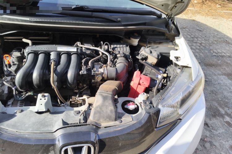 Used Honda Fit 2014 1.5L LX Manual Comfort Model Engine Bay Left