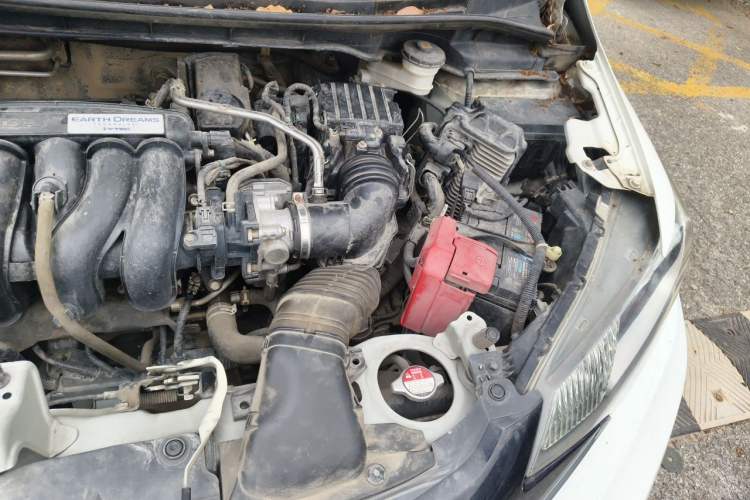 Used Honda Fit 2014 1.5L LX CVT Comfort Model Engine Bay Left