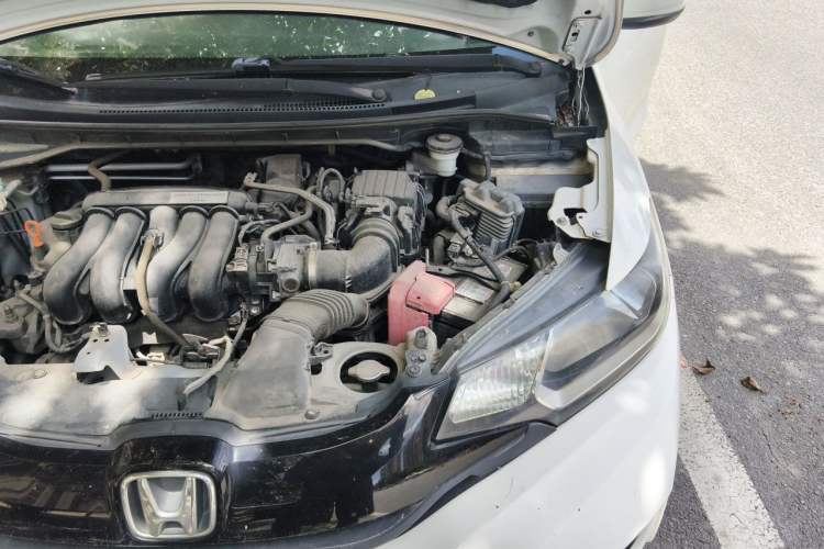 Used Honda Fit 2014 1.5L LX CVT Comfort Model Engine Bay Left