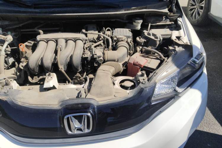 Used Honda Fit 2014 1.5L LX CVT Comfort Model Engine Bay Left