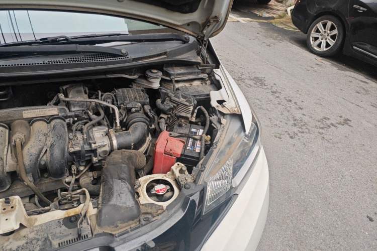 Used Honda Fit 2014 1.5L LX CVT Comfort Model Engine Bay Left