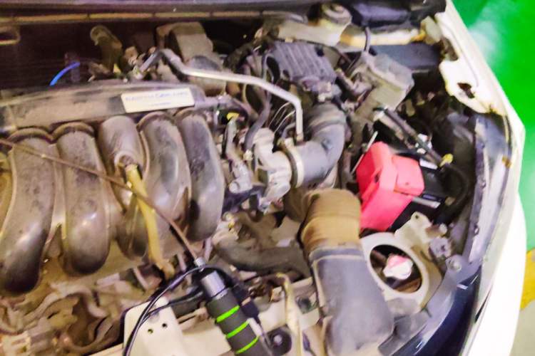 Used Honda Fit 2014 1.5L LX CVT Comfort Model Engine Bay Left