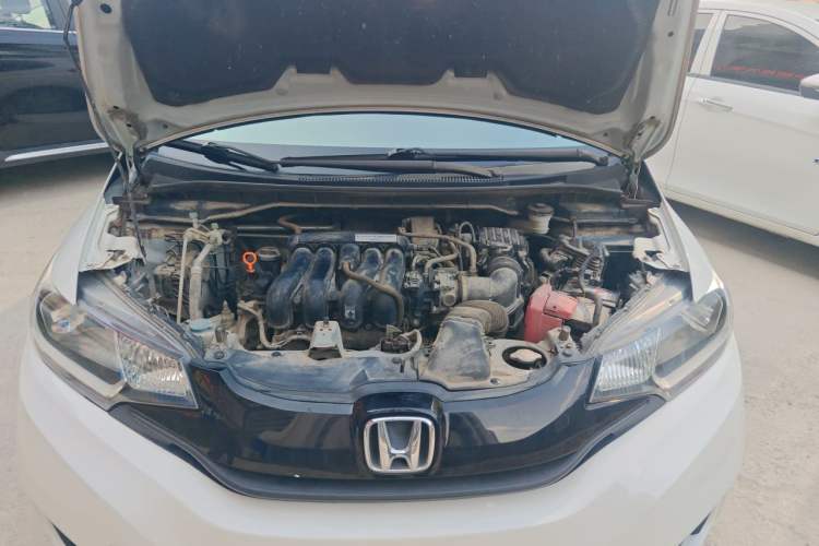 Used Honda Fit 2014 1.5L LX CVT Comfort Model Engine Bay
