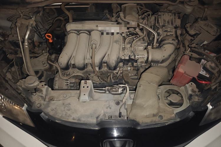 Used Honda Fit 2014 1.5L LX CVT Comfort Model Engine Bay