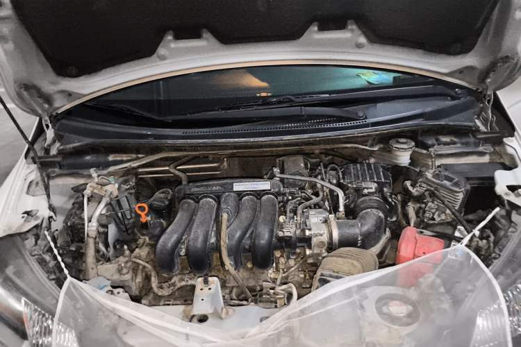 Used Honda Fit 2014 1.5L LX CVT Comfort Model Engine Bay