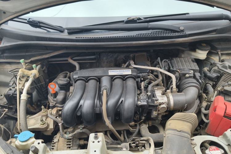 Used Honda Fit 2014 1.5L LX CVT Comfort Model Engine Bay