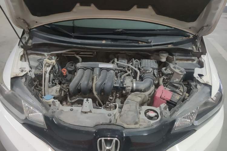 Used Honda Fit 2014 1.5L LX CVT Comfort Model Engine Bay