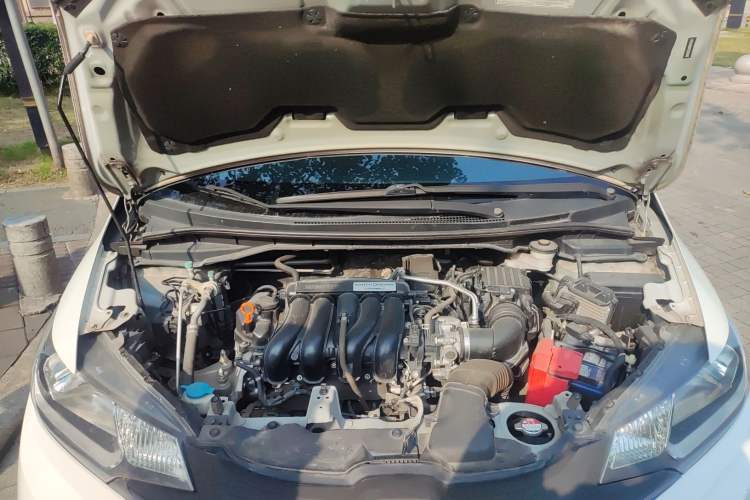 Used Honda Fit 2014 1.5L LX CVT Comfort Model Engine Bay