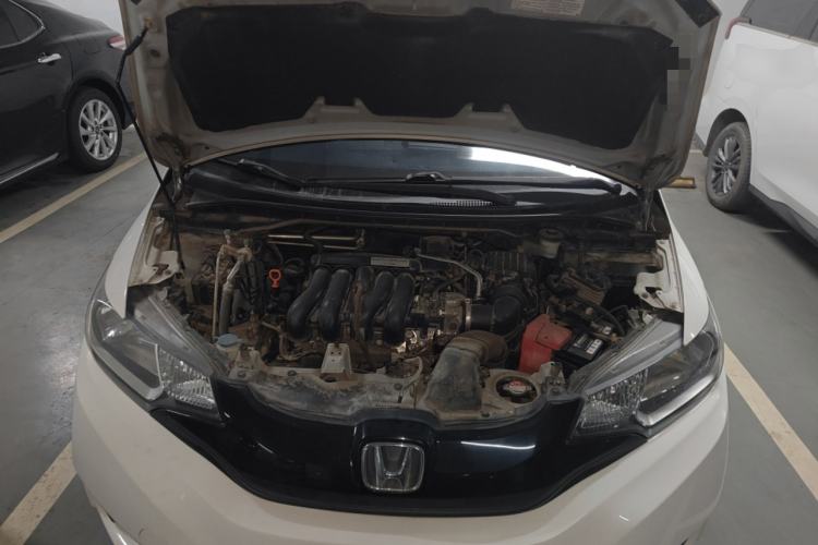Used Honda Fit 2014 1.5L LX CVT Comfort Model Engine Bay