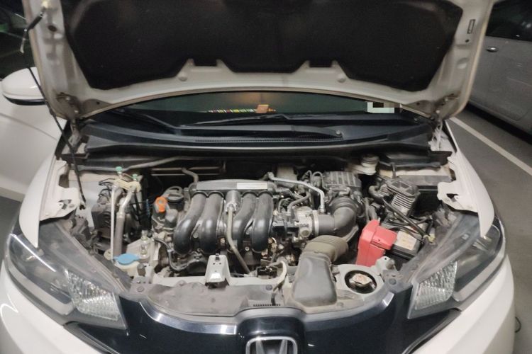 Used Honda Fit 2014 1.5L LX CVT Comfort Model Engine Bay