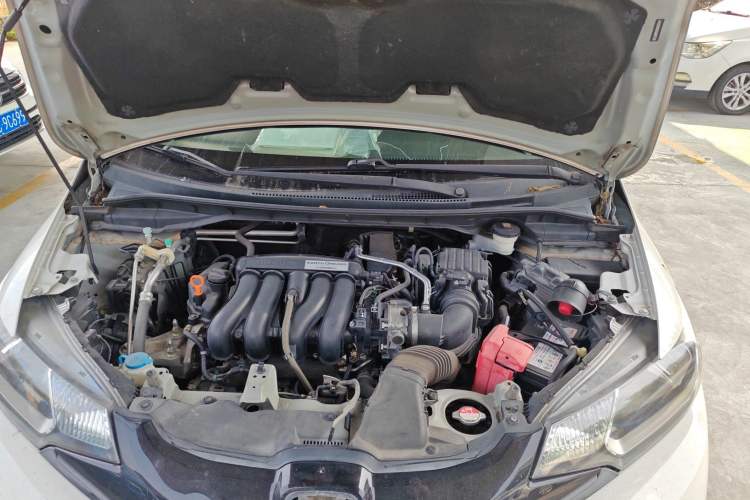 Used Honda Fit 2014 1.5L LX CVT Comfort Model Engine Bay