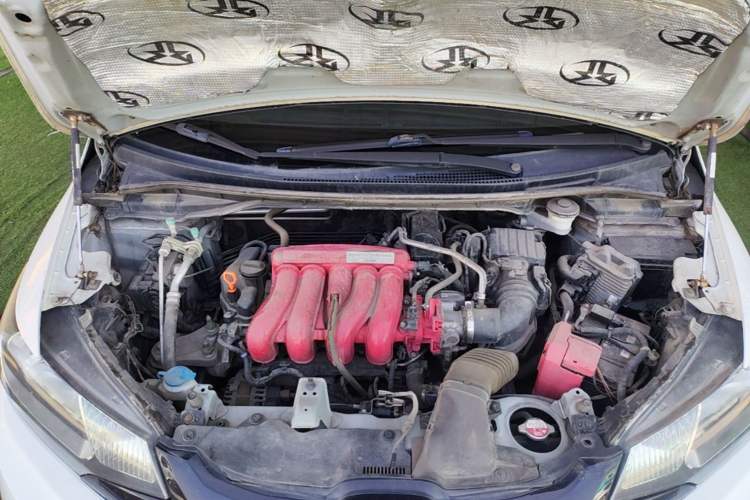 Used Honda Fit 2014 1.5L LX Manual Comfort Model Engine Bay