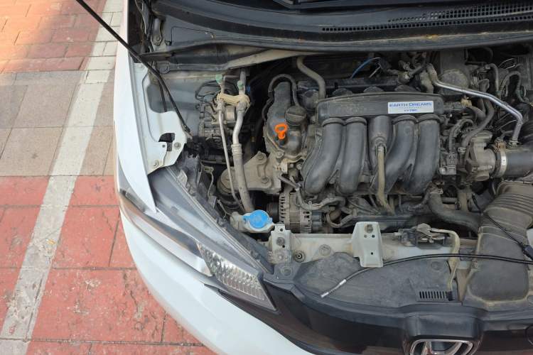 Used Honda Fit 2014 1.5L LX CVT Comfort Model Engine Bay Right