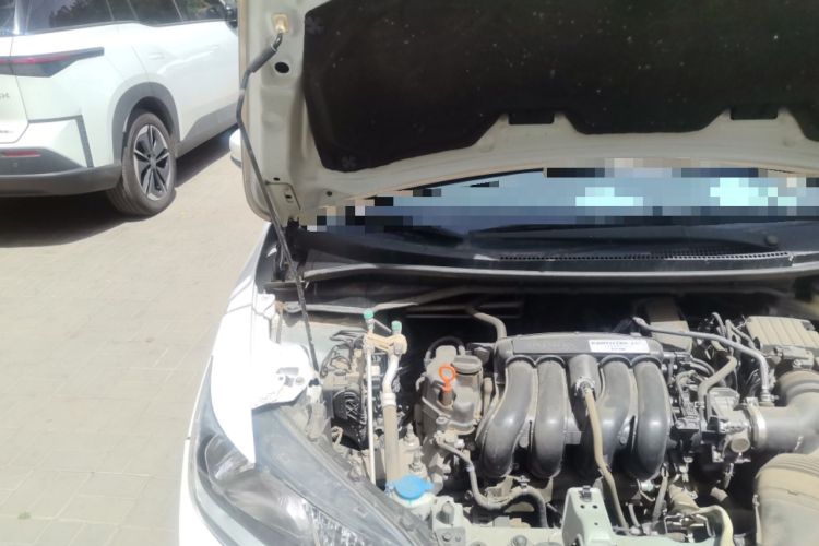 Used Honda Fit 2014 1.5L LX CVT Comfort Model Engine Bay Right