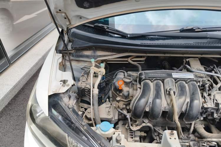 Used Honda Fit 2014 1.5L LX CVT Comfort Model Engine Bay Right