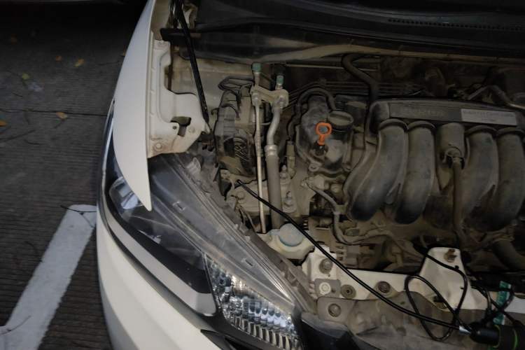 Used Honda Fit 2014 1.5L LX CVT Comfort Model Engine Bay Right