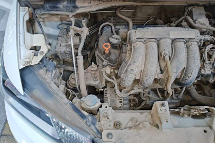 Used Honda Fit 2014 1.5L LX CVT Comfort Model Engine Bay Right