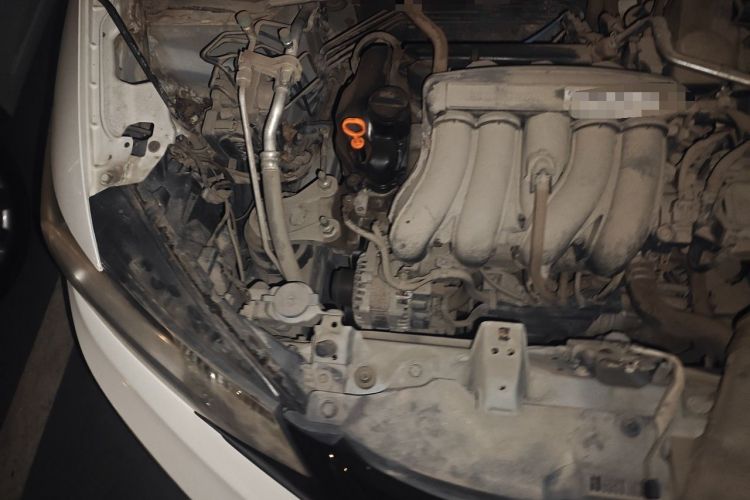 Used Honda Fit 2014 1.5L LX CVT Comfort Model Engine Bay Right