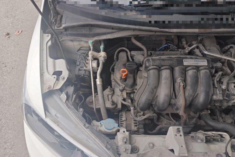 Used Honda Fit 2014 1.5L LX CVT Comfort Model Engine Bay Right