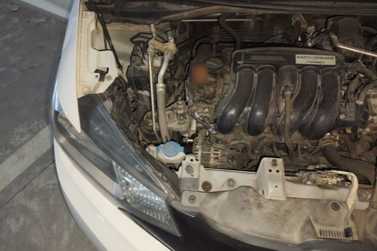 Used Honda Fit 2014 1.5L LX CVT Comfort Model Engine Bay Right