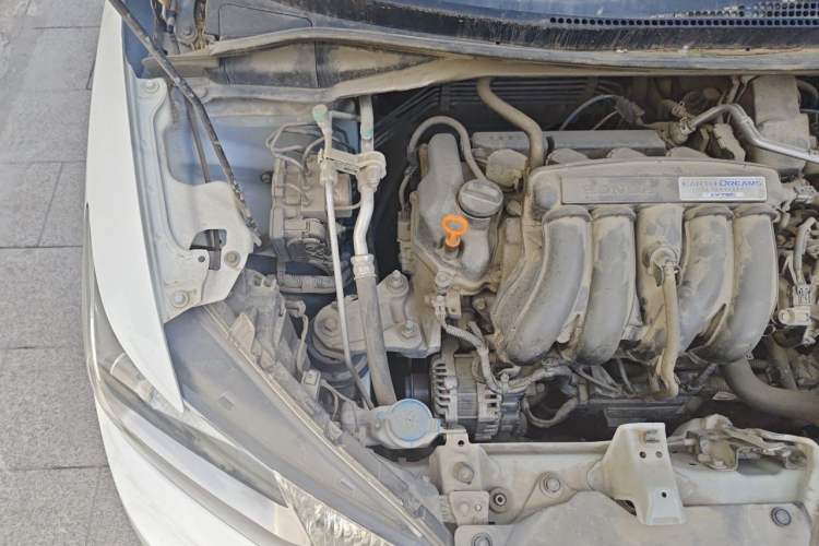 Used Honda Fit 2014 1.5L LX CVT Comfort Model Engine Bay Right