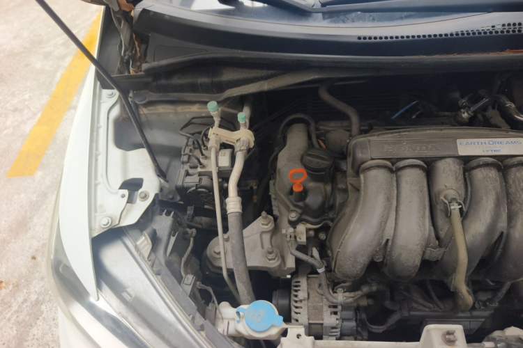 Used Honda Fit 2014 1.5L LX CVT Comfort Model Engine Bay Right