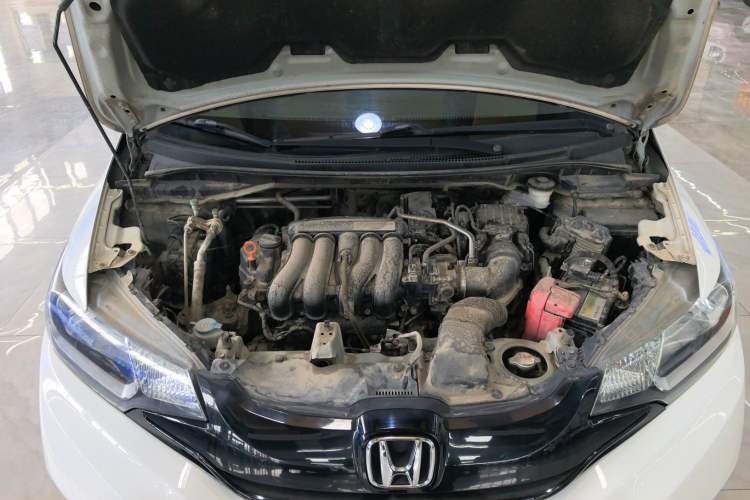 Used Honda Fit 2014 1.5L LX CVT Comfort Model Engine Bay