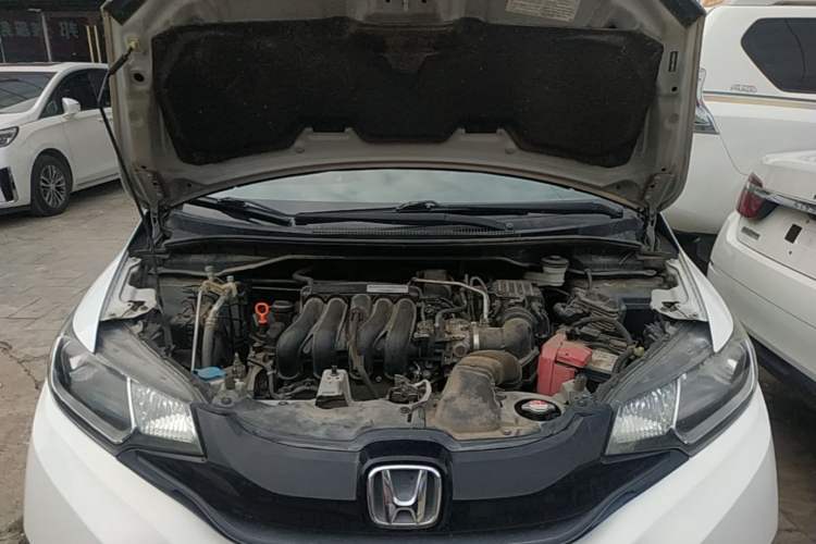 Used Honda Fit 2014 1.5L LX CVT Comfort Model Engine Bay