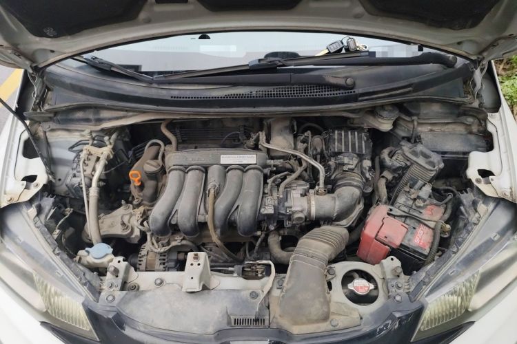 Used Honda Fit 2014 1.5L LX CVT Comfort Model Engine Bay