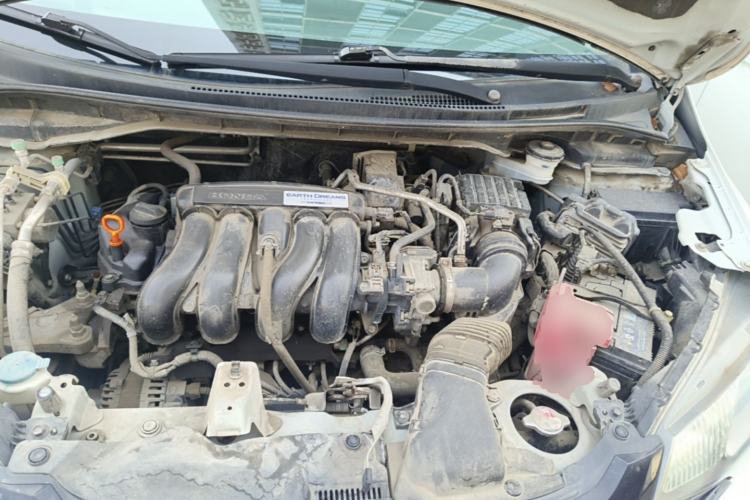 Used Honda Fit 2014 1.5L LX CVT Comfort Model Engine Bay