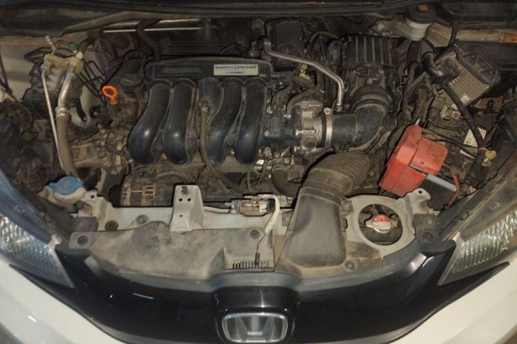Used Honda Fit 2014 1.5L LX CVT Comfort Model Engine Bay