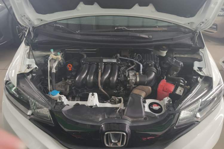 Used Honda Fit 2014 1.5L LX CVT Comfort Model Engine Bay